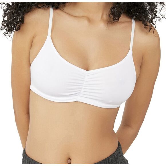 Intimately By Free People Women's The Essential Bralette in White Sz  M - Picture 1 of 4